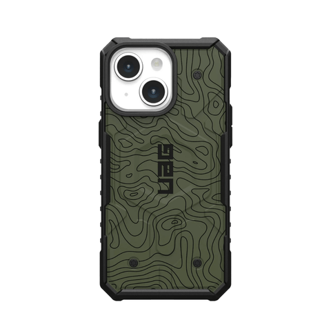 Husa iPhone MagSafe Pathfinder UAG pentru iPhone 15 Topography - WATCHERS