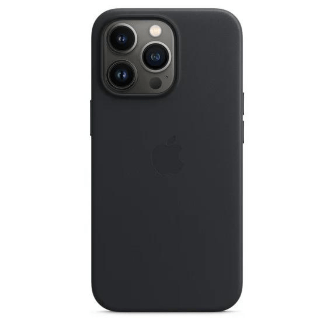 Husa iPhone MagSafe din Piele pentru iPhone 13 Pro Midnight - WATCHERS