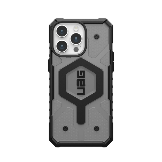 Husa iPhone MagSafe Pathfinder Clear UAG pentru iPhone 14 Pro Ash - WATCHERS