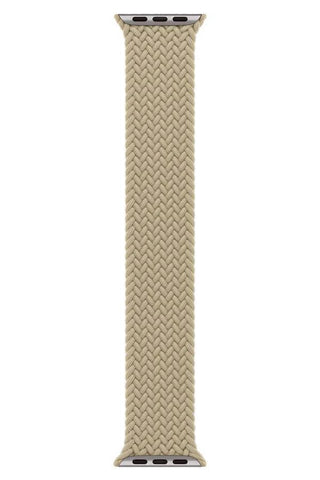 Curea Ceas Apple Watch Braided Beige - WATCHERS